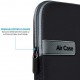 AirCase Laptop Bag Sleeve Case Cover for 11.6-Inch Laptop MacBook, Protective, Neoprene (Black) 