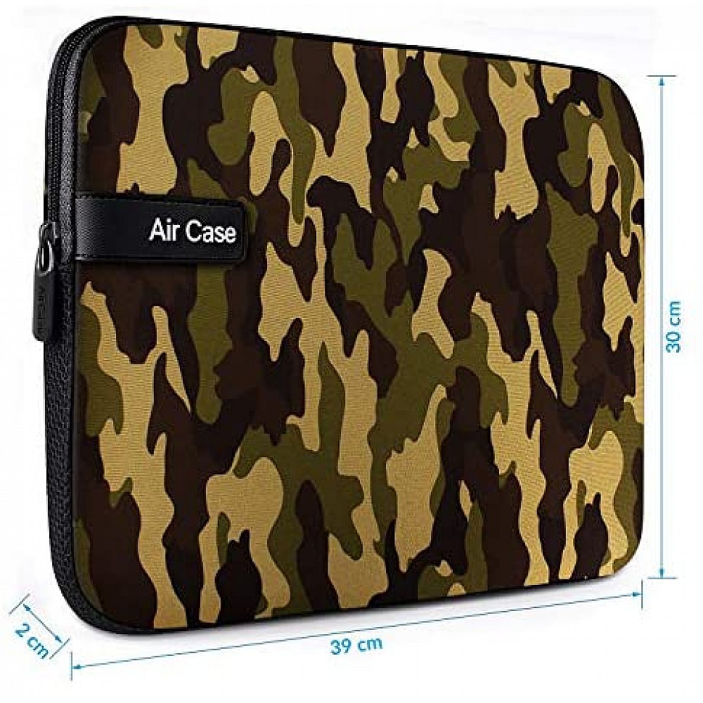 AirCase Laptop Bag Sleeve Case Cover for 15.6-Inch Laptop MacBook ...