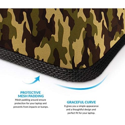 AirCase Laptop Bag Sleeve Case Cover for 15.6-Inch Laptop MacBook, Protective, Neoprene Black AirCase Laptop Bag Sleeve Case Cover for 15.6-Inch Laptop MacBook, Protective, Neoprene Black