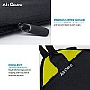 AirCase Laptop Bag Sleeve Case Cover for 15.6-Inch Laptop MacBook, Protective, Neoprene Black