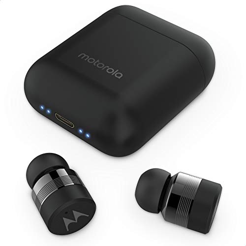 Motorola Verve Buds 110 (TWS) True Wireless Compact Water-Resistant Earbuds with Mic & Alexa Black Motorola Verve Buds 110 (TWS) True Wireless Compact Water-Resistant Earbuds with Mic & Alexa Black
