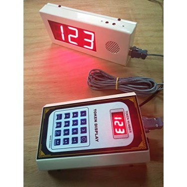 Bell Token Display with 2 inch character size Bell Token Display with 2 inch character size