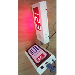 Bell Token Display with 2 inch character size Bell Token Display with 2 inch character size