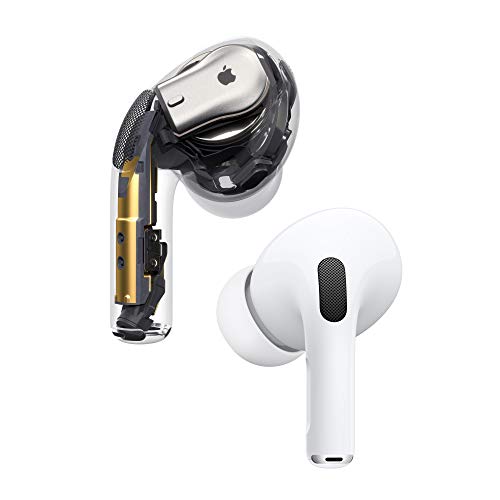 Apple MWP22HN/A Wireless Airpods Pro with Mic and Wireless Charging Case, White refurbished Apple MWP22HN/A Wireless Airpods Pro with Mic and Wireless Charging Case, White refurbished