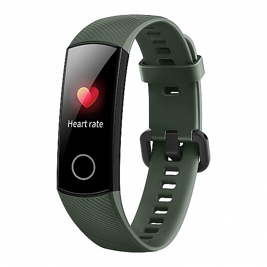 HONOR Band 5 (Olive Green)  Waterproof Full Color AMOLED Touchscreen, SpO2 (Blood Oxygen)