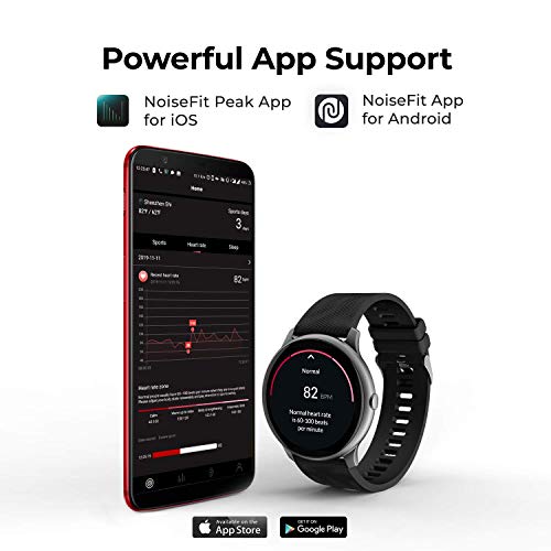 Noise NoiseFit Evolve Full Touch Control Smart Watch with AMOLED Display - Slate Black Noise NoiseFit Evolve Full Touch Control Smart Watch with AMOLED Display - Slate Black
