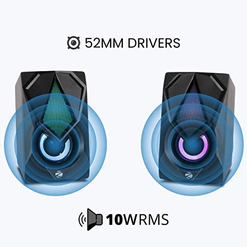 Zebronics Zeb-Warrior 2.0 Multimedia Speaker with Aux Connectivity Zebronics Zeb-Warrior 2.0 Multimedia Speaker with Aux Connectivity