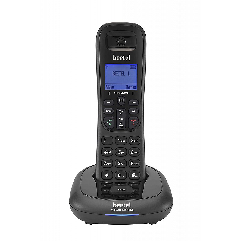 Beetel X91 2.4Ghz Cordless Phone (Black)