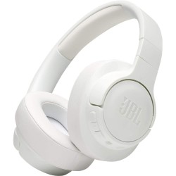 JBL Tune 700BT by Harman, 27-Hours Playtime with Quick Charging, Wireless Over Ear Headphones with Mic (White)