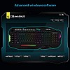 Zebronics Zeb-Magnus USB Gaming Keyboard with LED Lights