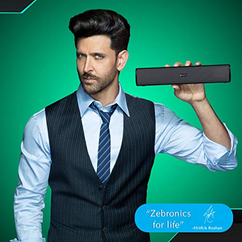 Zebronics Vita Plus Portable Speaker Supporting Bluetooth, FM, SD Crad, Aux(Black) Zebronics Vita Plus Portable Speaker Supporting Bluetooth, FM, SD Crad, Aux(Black)
