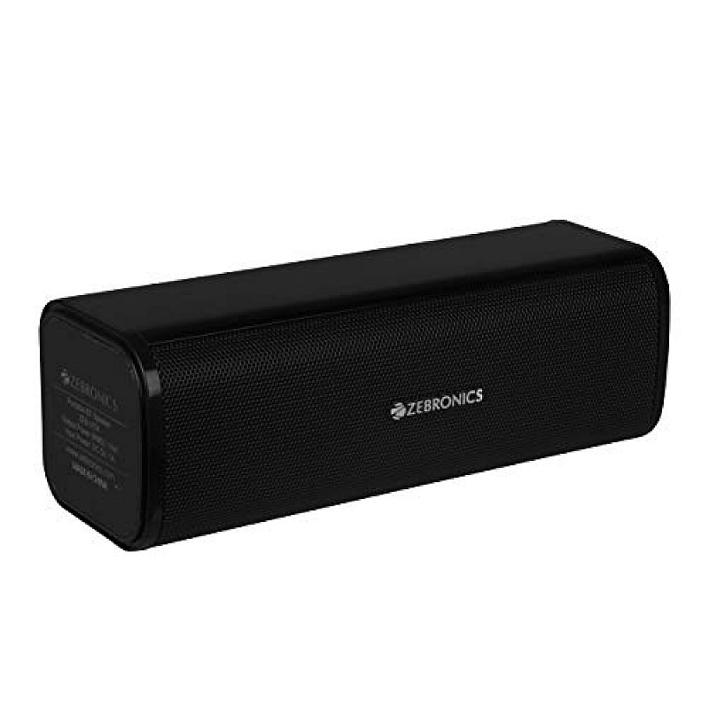 Zebronics Vita Plus Portable Speaker Supporting Bluetooth, FM, SD Crad, Aux(Black)