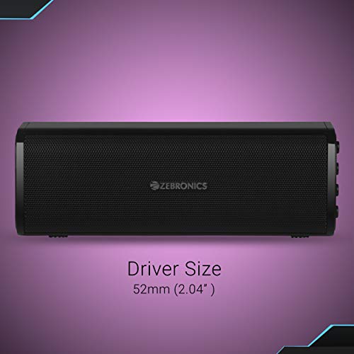 Zebronics Vita Plus Portable Speaker Supporting Bluetooth, FM, SD Crad, Aux(Black) Zebronics Vita Plus Portable Speaker Supporting Bluetooth, FM, SD Crad, Aux(Black)