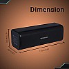 Zebronics Vita Plus Portable Speaker Supporting Bluetooth, FM, SD Crad, Aux(Black)