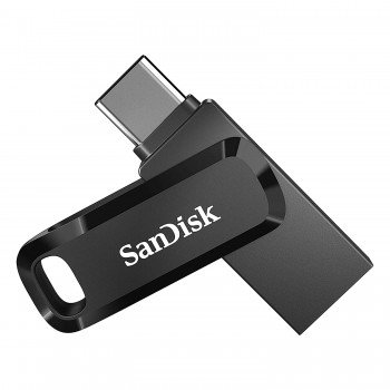 SanDisk SDDDC3-064G-I35 64GB Ultra Dual Drive Go Type-C Pendrive for Mobile Black