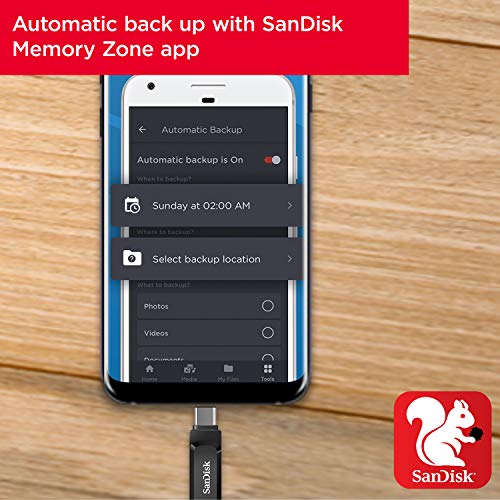 SanDisk Ultra Dual Drive Go Type C Pendrive for Mobile 32GB, 5Y - SDDDC3-032G-I35 SanDisk Ultra Dual Drive Go Type C Pendrive for Mobile 32GB, 5Y - SDDDC3-032G-I35