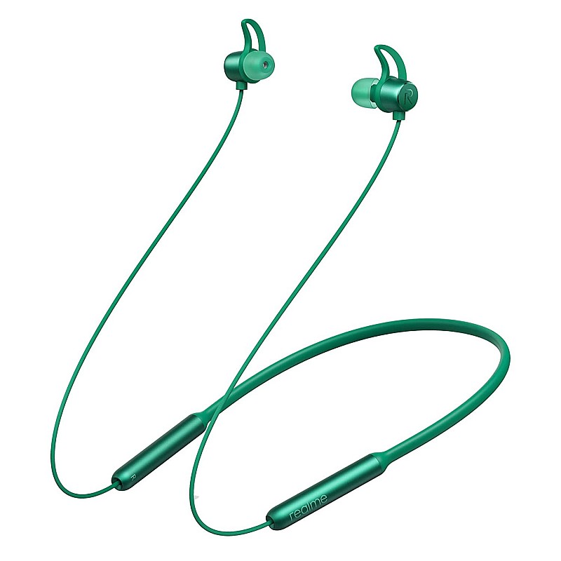 Realme Buds Wireless in-Ear Bluetooth 5.0 Deep Bass, IPX4 Sweatproof Earphone with mic Green