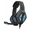 Cosmic Byte Spider Gaming Headphone with Microphone & LED for PC,PS4,Xbox,Mobiles,Tablets (Blue)