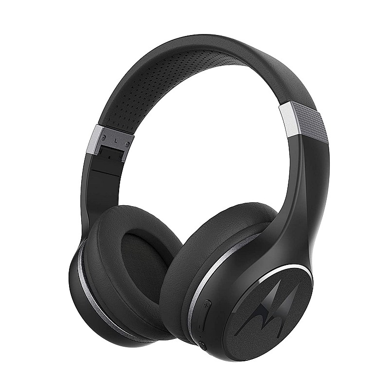 Motorola Escape 220 Over-The-Ear Bluetooth Wireless Headphones - HD Sound, Built-in Microphone, 23-Hour Play Time