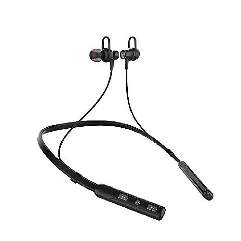 Ant Audio Wave Sports 550 Neckband Bluetooth Headset with Mic  (Black, in The Ear)