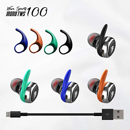 ANT AUDIO Mono 100 Bluetooth Truly Wireless in Ear Earbuds with Mic Black ANT AUDIO Mono 100 Bluetooth Truly Wireless in Ear Earbuds with Mic Black