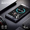 ANT AUDIO Mono 100 Bluetooth Truly Wireless in Ear Earbuds with Mic Black