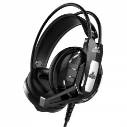 Ant Esports H520W Gaming Headset for PC PS4 Xbox One Black