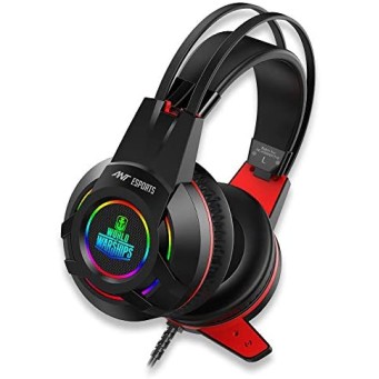 Ant Esports H550W RGB 7.1 USB Surround Sound Gaming Headset World of Warships Edition for PC Laptop - Black Ant Esports H550W RGB 7.1 USB Surround Sound Gaming Headset World of Warships Edition for PC Laptop - Black