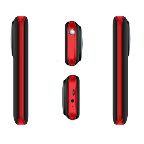 Micromax X748 (Black+Red,Big 3D Sound Speaker,2500mAh)