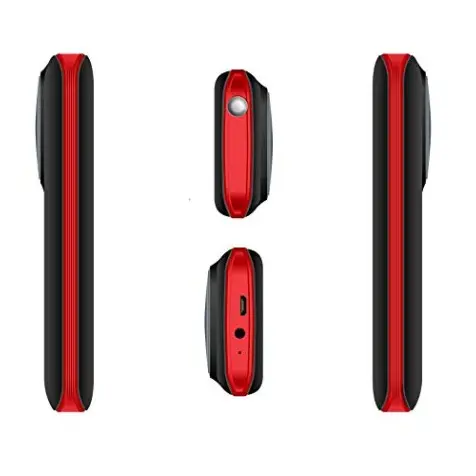 Micromax X748 (Black+Red,Big 3D Sound Speaker,2500mAh)