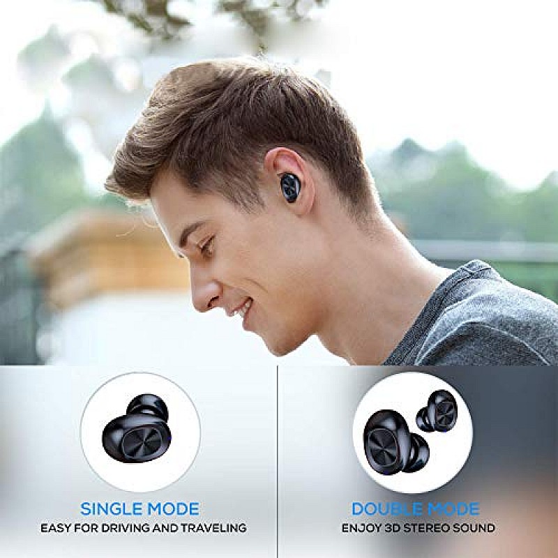 FreeSolo X1 in-Ear True Wireless Bluetooth Earbuds for Stereo Music with Microphone