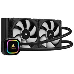 Corsair iCUE H115i RGB Pro XT, 280mm Radiator, Dual 140mm PWM Fans, Software Control, Liquid CPU Cooler Corsair iCUE H115i RGB Pro XT, 280mm Radiator, Dual 140mm PWM Fans, Software Control, Liquid CPU Cooler