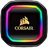 Corsair iCUE H115i RGB Pro XT, 280mm Radiator, Dual 140mm PWM Fans, Software Control, Liquid CPU Cooler 