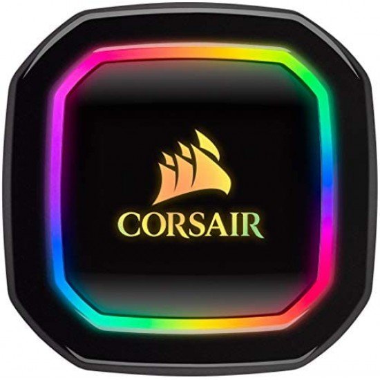 Corsair iCUE H115i RGB Pro XT, 280mm Radiator, Dual 140mm PWM Fans, Software Control, Liquid CPU Cooler