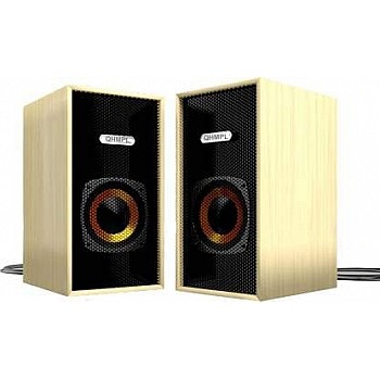 Quantum QHM-LP02 Wave QHMPL 6 W Laptop/Desktop Speaker (Multicolour, 2.0 Channel)