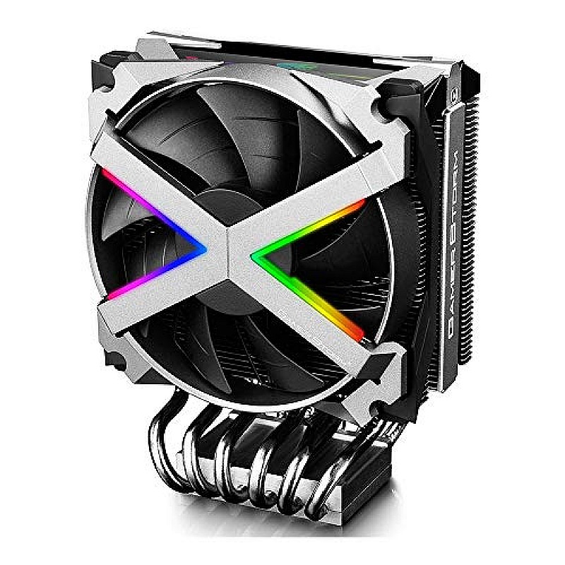 DEEPCOOL GAMMAXX GTE V2 CPU Air Cooler with 120mm RGB Fan for Intel LGA1200/1151/1150/1155/1366 and AMD AM4/AM3+/AM3/AM2+/AM2/FM2+/FM2/FM1