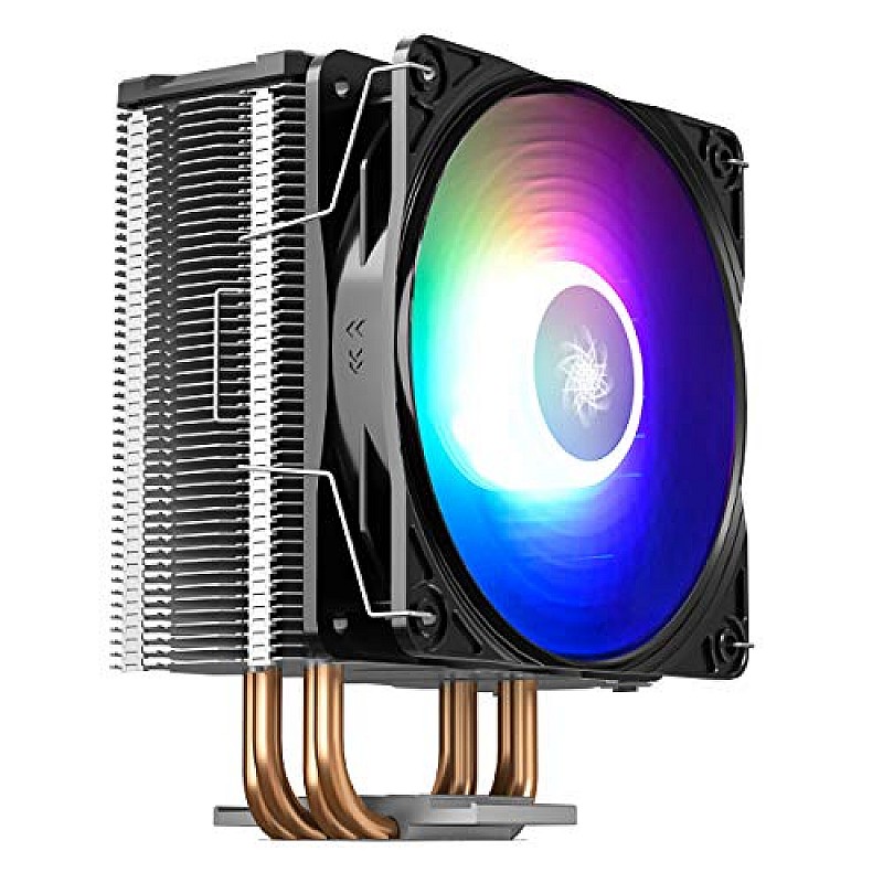 DEEPCOOL GAMMAXX GTE V2 CPU Air Cooler with 120mm RGB Fan for Intel LGA1200/1151/1150/1155/1366 and AMD AM4/AM3+/AM3/AM2+/AM2/FM2+/FM2/FM1