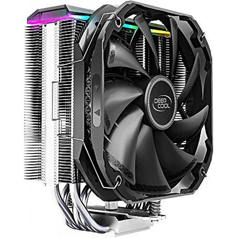 DEEPCOOL GAMMAXX GTE V2 CPU Air Cooler with 120mm RGB Fan for Intel LGA1200/1151/1150/1155/1366 and AMD AM4/AM3+/AM3/AM2+/AM2/FM2+/FM2/FM1