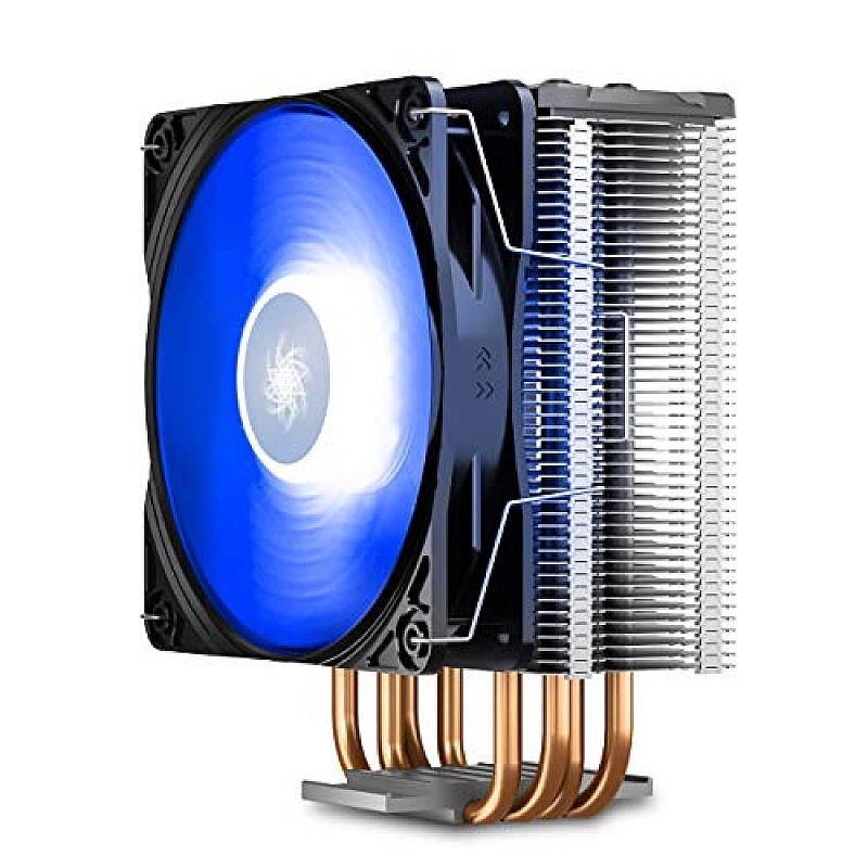 DEEPCOOL GAMMAXX GTE V2 CPU Air Cooler with 120mm RGB Fan for Intel LGA1200/1151/1150/1155/1366 and AMD AM4/AM3+/AM3/AM2+/AM2/FM2+/FM2/FM1