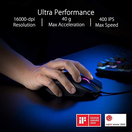 ASUS ROG Chakram Core Gaming Mouse (programmable Joystick, 16000 dpi Sensor) Black ASUS ROG Chakram Core Gaming Mouse (programmable Joystick, 16000 dpi Sensor) Black