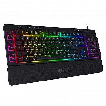 Redragon Shiva K512 RGB Backlit Membrane Gaming Keyboard with Multimedia Keys