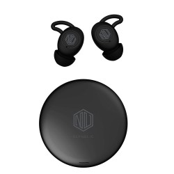 Nu Republic Jaxxbuds 3 Sports True Wireless Earbuds, Bluetooth 5.0, Up to 20hrs Play Time, Sweat Resistant 