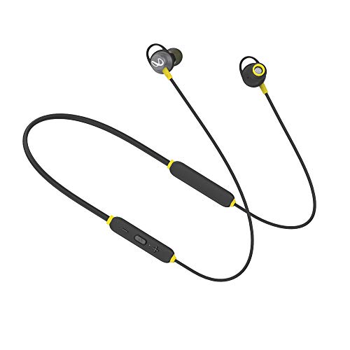 Infinity (JBL) Glide 120 Metal in-Ear Wireless Flex Neckband with Bluetooth 5.0 and IPX5 Sweatproof (Black and Yellow) Infinity (JBL) Glide 120 Metal in-Ear Wireless Flex Neckband with Bluetooth 5.0 and IPX5 Sweatproof (Black and Yellow)