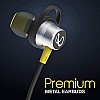 Infinity (JBL) Glide 120 Metal in-Ear Wireless Flex Neckband with Bluetooth 5.0 and IPX5 Sweatproof (Black and Yellow)