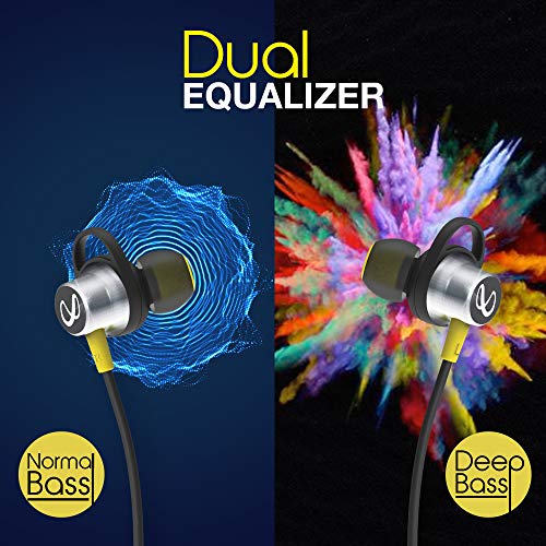 Infinity (JBL) Glide 120 Metal in-Ear Wireless Flex Neckband with Bluetooth 5.0 and IPX5 Sweatproof (Black and Yellow) Infinity (JBL) Glide 120 Metal in-Ear Wireless Flex Neckband with Bluetooth 5.0 and IPX5 Sweatproof (Black and Yellow)