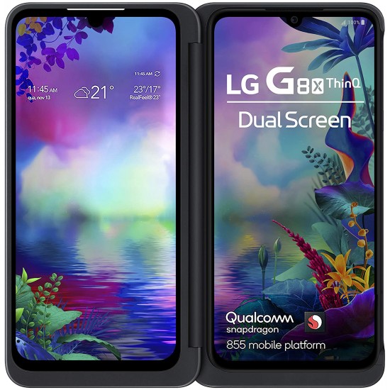 LG G8X  Dual Screen (Aurora Black, 6 GB RAM 128 GB Storage Dual OLED Screens)