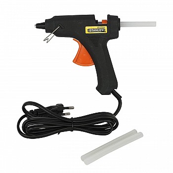 STANLEY 69-028B High Temperature Corded Glue Gun (Black,7mm)