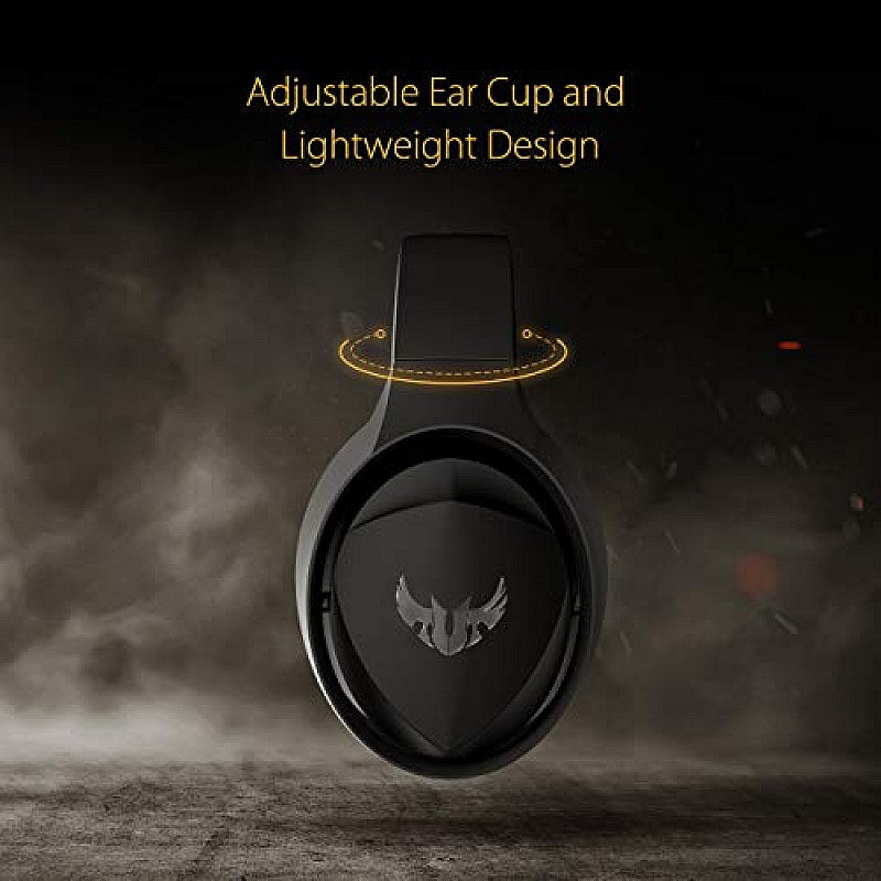 ASUS TUF Gaming Wired Over Ear Headphones with Mic (Black)