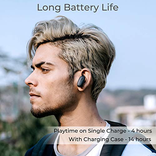Ambrane BassTwins True Wireless Earphones with High Bass Stereo Sound Ambrane BassTwins True Wireless Earphones with High Bass Stereo Sound