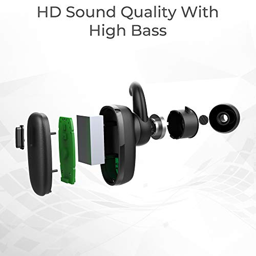 Ambrane BassTwins True Wireless Earphones with High Bass Stereo Sound Ambrane BassTwins True Wireless Earphones with High Bass Stereo Sound